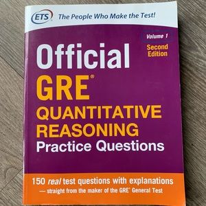 GRE prep book